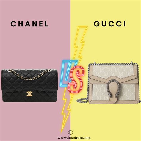 gucci vs chanel bags